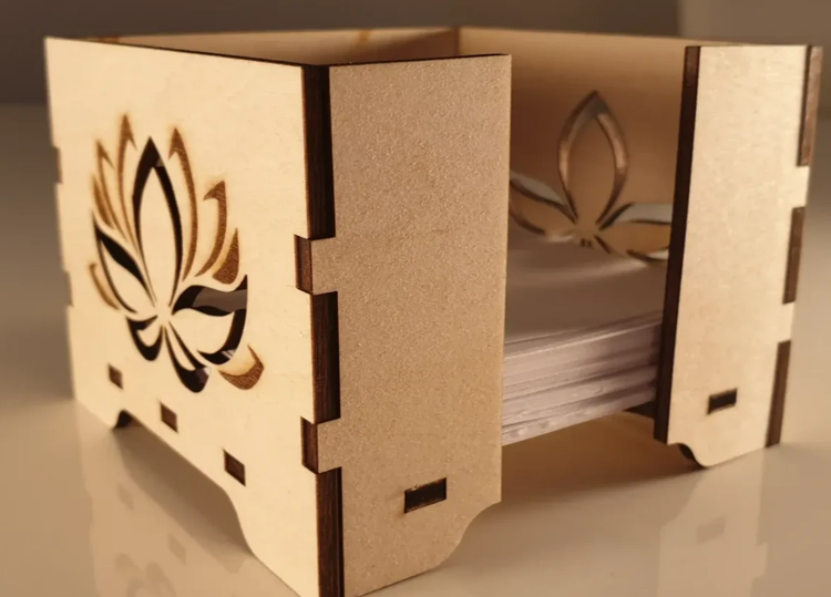 باکس چوبی جا یادداشت