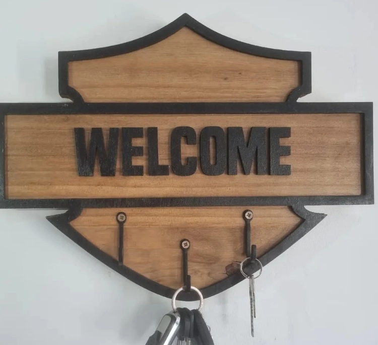 جا کلیدی چوبی کد4